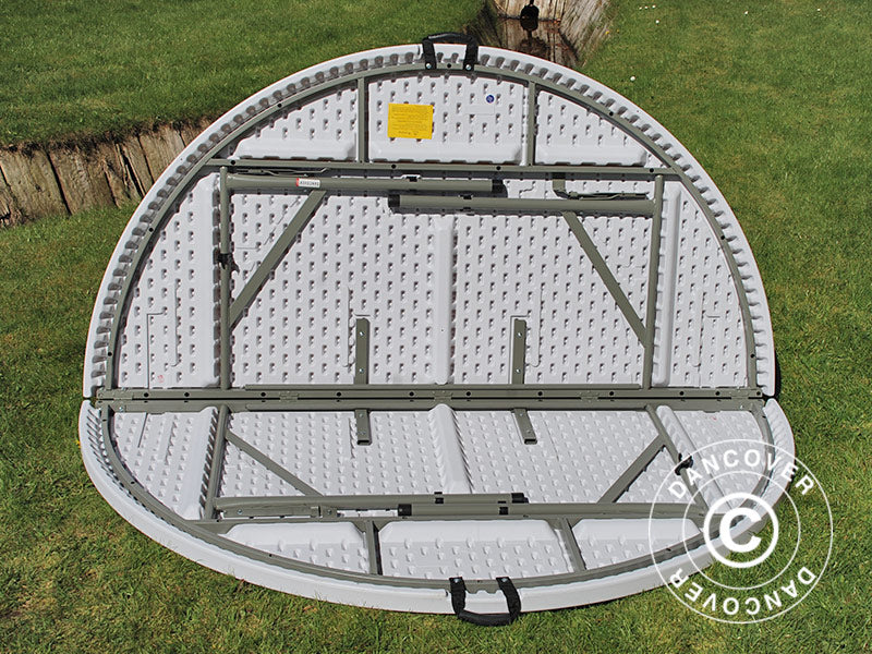 Round folding table PRO Ø183 cm, Light grey (1 pc.)