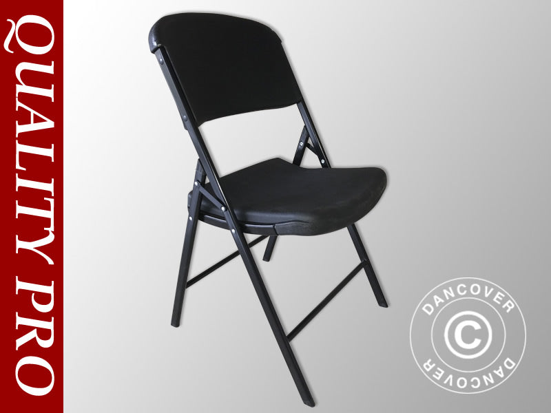 Folding Chair 48x43x89 cm, Black, 24 pcs.