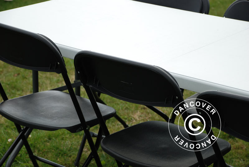 Folding Chair 44x44x80 cm, Black, 24 pcs.