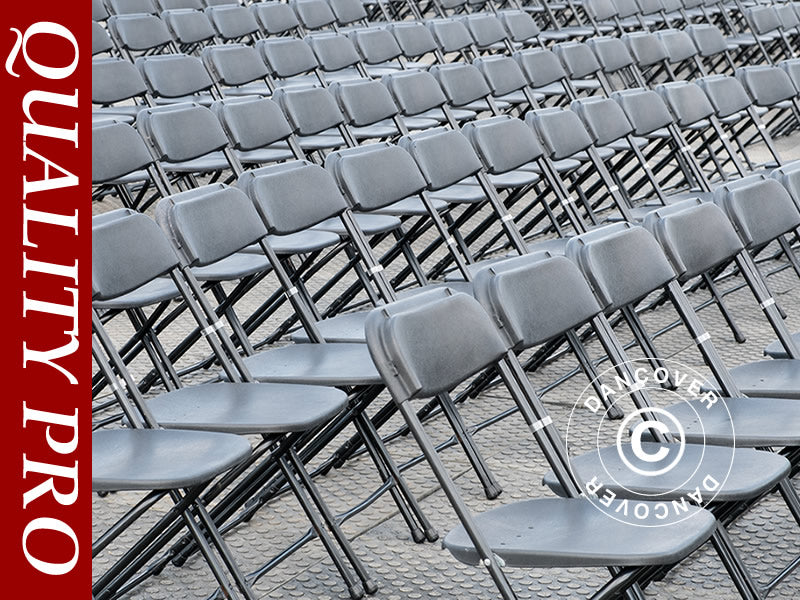 Folding Chair 44x44x80 cm, Black, 24 pcs.