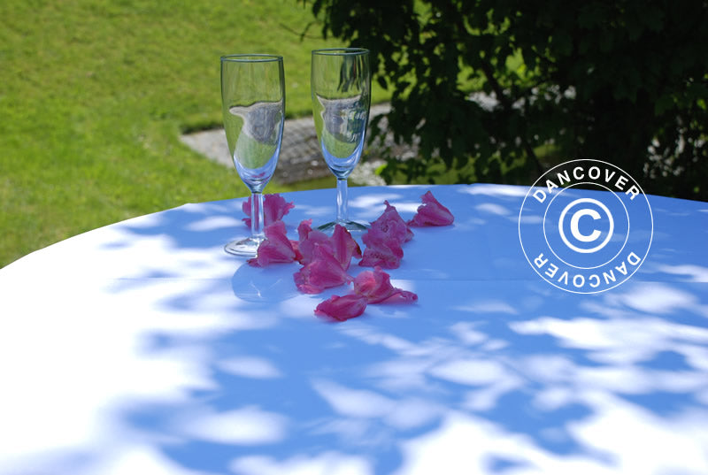 Tablecloth Ø80x20cm, White