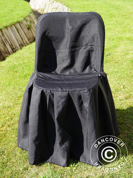 Chair cover for 44x44x80 cm chair, Black