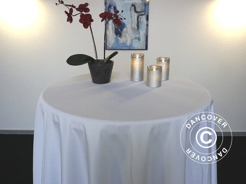 Tablecloth Ø80x110 cm, White