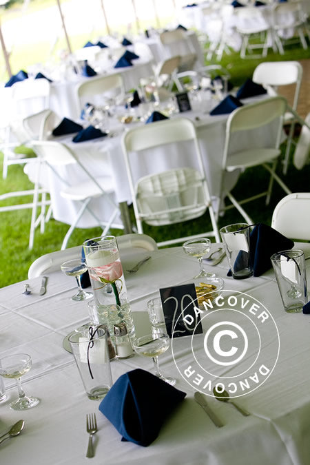 Round banquet table PRO Ø116 cm, Light grey (1 pc.)