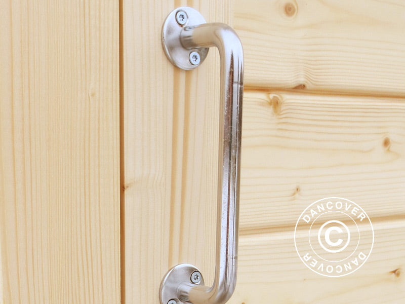 Wooden bike shed, Bertilo Multibox3, 2x0.82x1.63 m, 1.6 m²