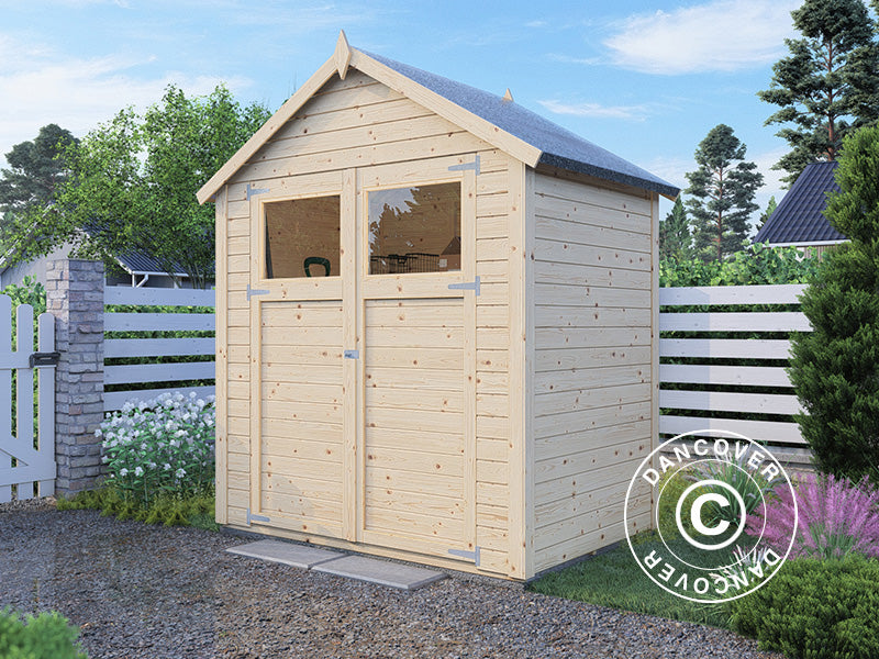 Wooden Shed, Bertilo Sylt 1, 1.8x1.2x2.25 m, 2.16 m²