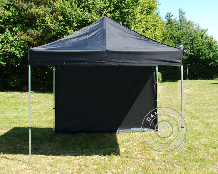Standard sidewall for FleXtents, 3 m, Black