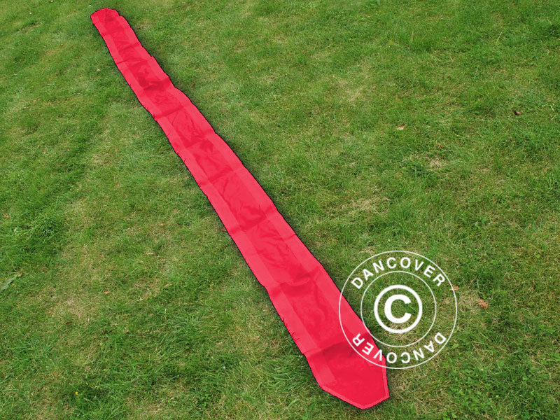 Raingutter 3 m, Red, for FleXtents