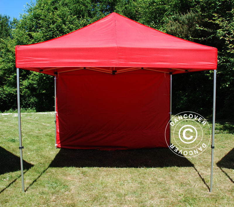 Standard sidewall for Flextent, 4 m, Red