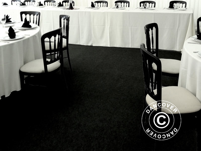 Carpet 2x12 m, Black, 400 g