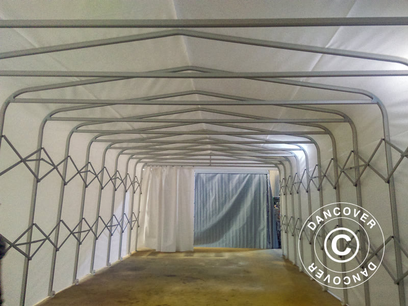 Storage shelter Maxi Box, 5x7.21x3.76 m, Grey