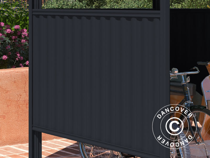 Bike shed 1.8x2.03x1.93 m, 3.65 m², Anthracite