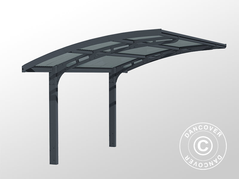 Carport Arizona, 2.89x4.95 m, Palram/Canopia, Grey