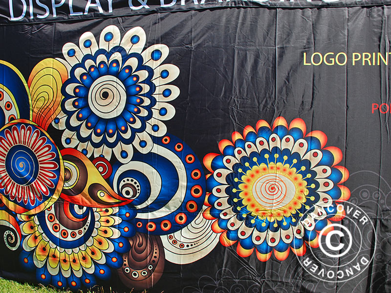 Printed sidewall 8 m for FleXtents PRO