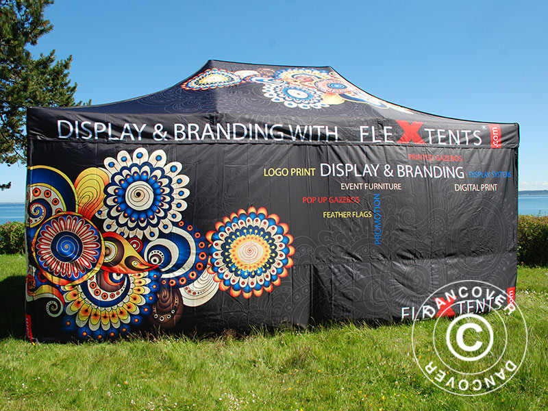 Printed sidewall 8 m for FleXtents PRO