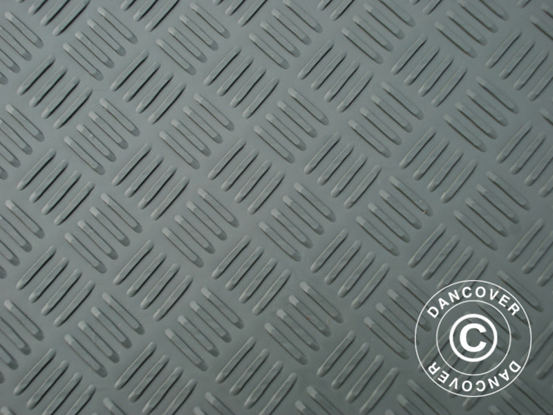 Party flooring and ground protection mat, 0.96 m², 80x120x0.6cm, Grey, 1 pc.