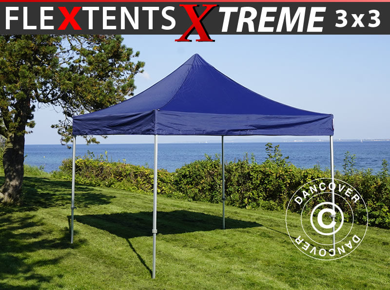 Pop up gazebo FleXtents Xtreme 50 3x3 m Dark blue