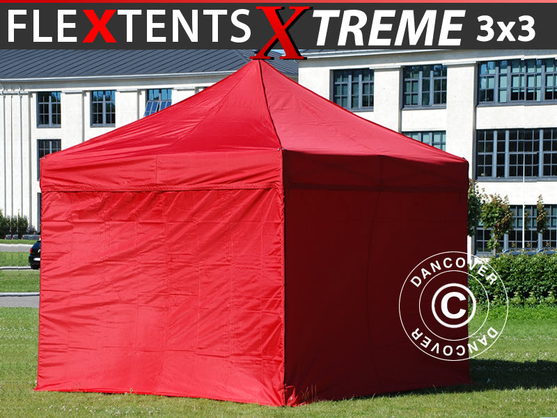 Flext. Pro Xtreme 3x3m Red Top Frame & SW GL