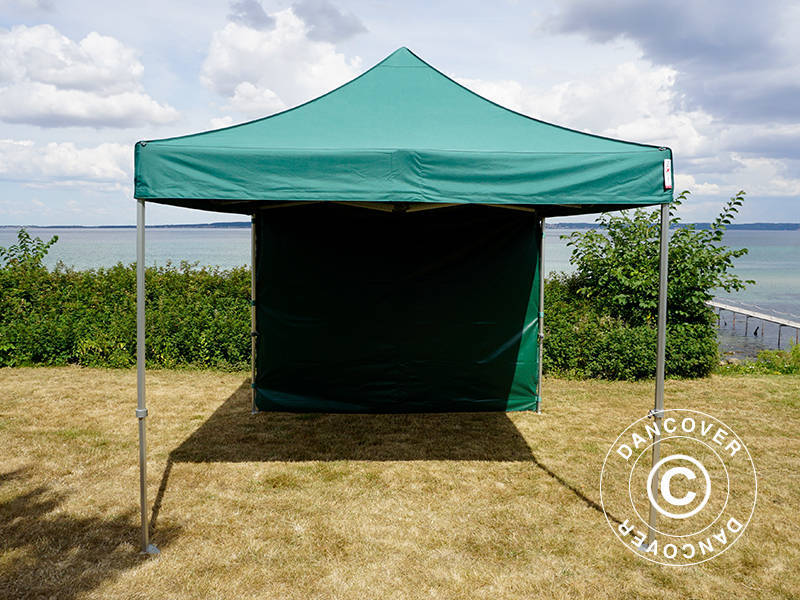 Pop up gazebo FleXtents Xtreme 50 3x3 m Green, incl. 4 sidewalls