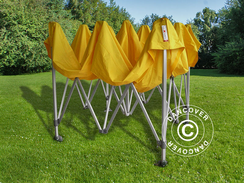 Pop up gazebo FleXtents PRO 3x3 m Yellow