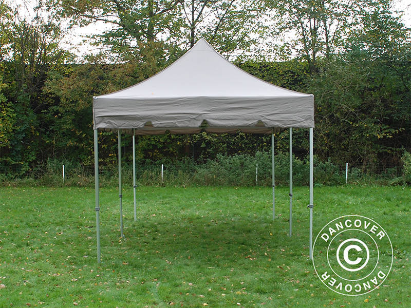 Pop up gazebo FleXtents PRO "Peaked" 3x6 m Latte