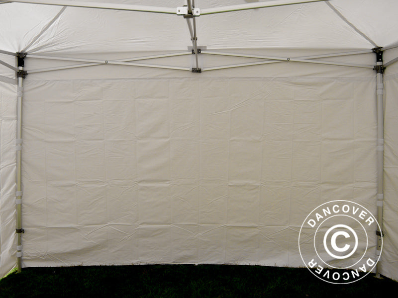 Pop up Gazebo FleXtents Xtreme 50 Heavy Duty 4x4 m White, Incl. 4 sidewalls
