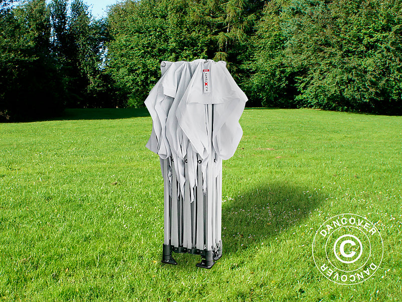 Pop up gazebo FleXtents PRO 3x4.5 m White, incl. 4 sidewalls