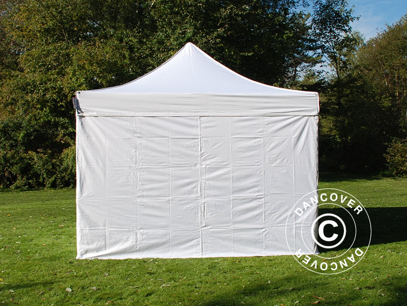 Pop up gazebo FleXtents Xtreme 50 4x4 m White, Flame retardant, incl. 4 sidewalls