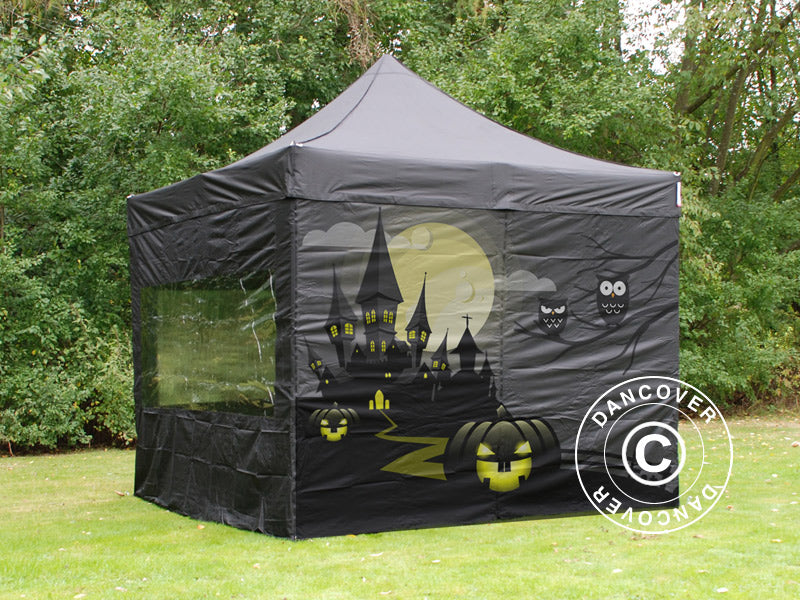 Pop up gazebo FleXtents PRO with full digital print, 2x2 m, incl. 4 sidewalls