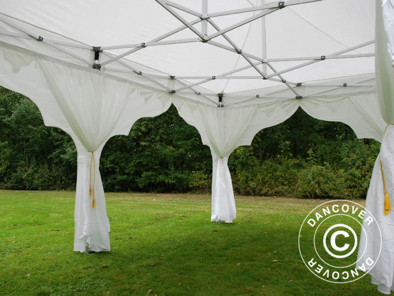 Pop up gazebo FleXtents PRO "Raj" 3x6 m White/Gold