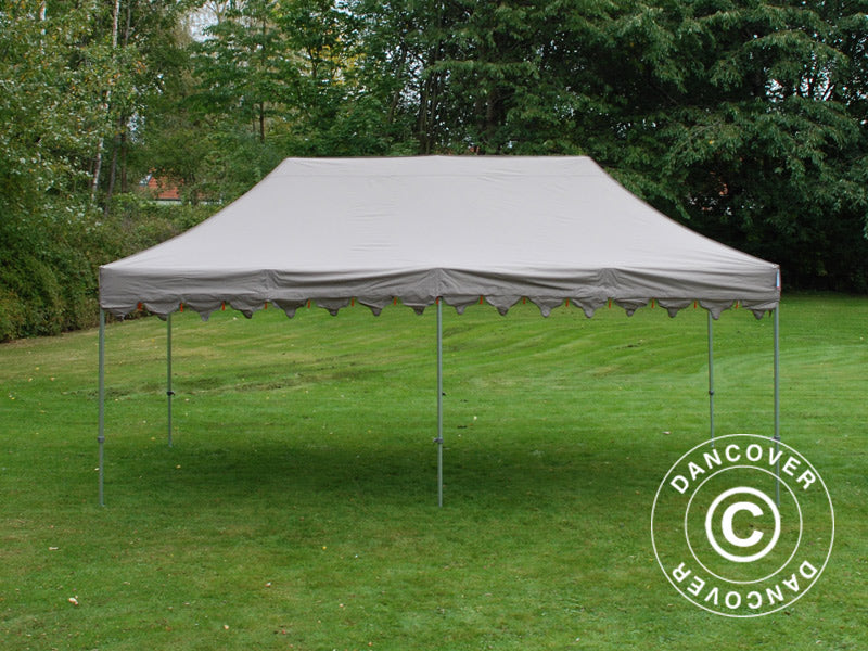 Pop up gazebo FleXtents PRO "Raj" 3x6 m Latte/Orange