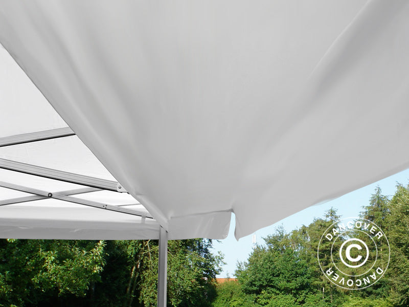 Pop up gazebo FleXtents Pagoda Xtreme 50 3x3 m / (4x4 m) White