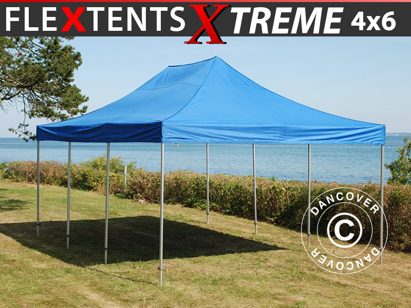 Pop up gazebo FleXtents Xtreme 50 4x6 m Blue