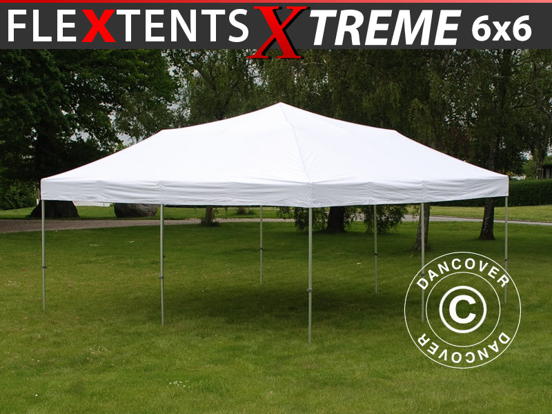 Pop up gazebo FleXtents Xtreme 50 6x6 m White