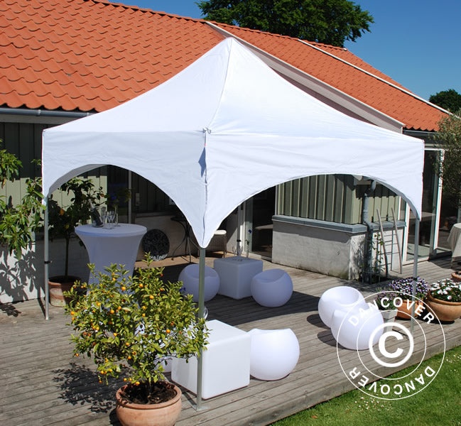 Pop up gazebo FleXtents PRO "Arched" 3x3 m White