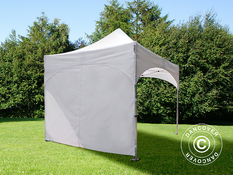 Pop up gazebo FleXtents PRO "Arched" 3x3 m White, incl. 4 sidewalls