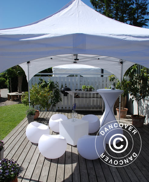 Pop up gazebo FleXtents PRO "Arched" 3x6 m White