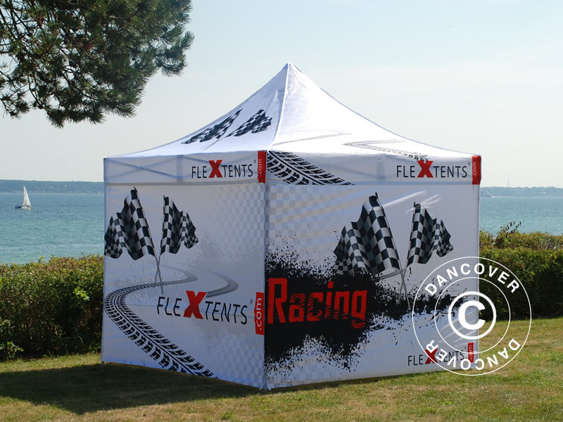 Pop up gazebo FleXtents Xtreme 50 Racing 3x3 m, Limited edition