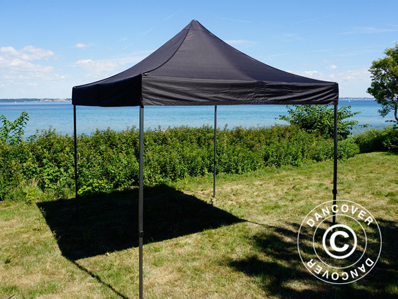 Pop up gazebo FleXtents Basic v.3, 3x3 m Black
