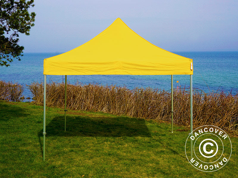 Pop up gazebo FleXtents PRO Steel 3x3 m Yellow