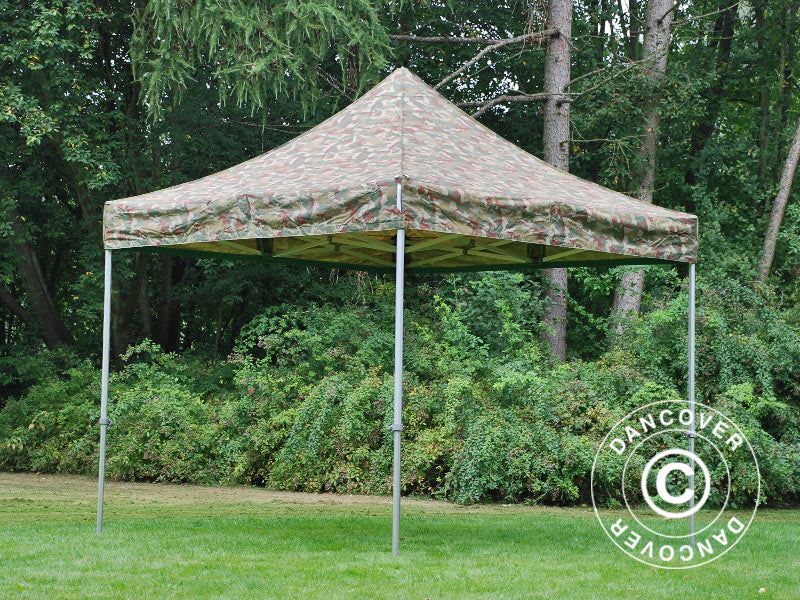 Pop up gazebo FleXtents PRO Steel 3x3 m Camouflage/Military
