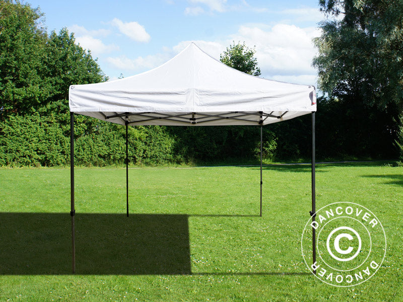Pop up gazebo FleXtents Basic v.3, 4x4 m White, incl. 4 sidewalls