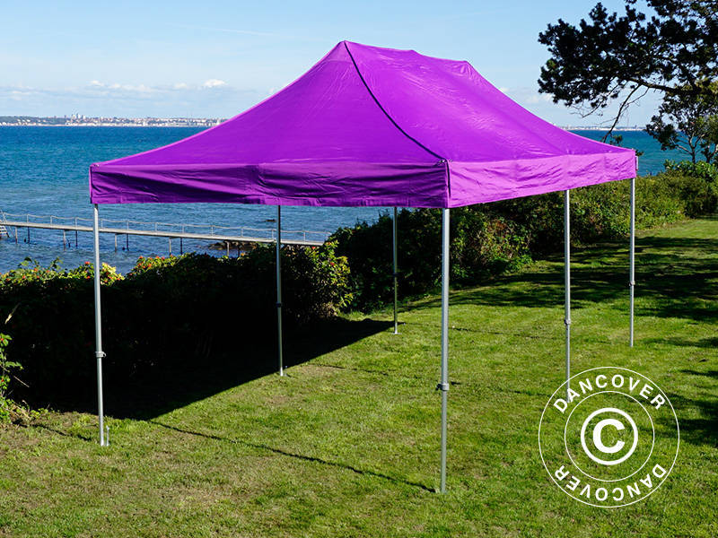 Pop up gazebo FleXtents PRO Steel 3x6 m Purple
