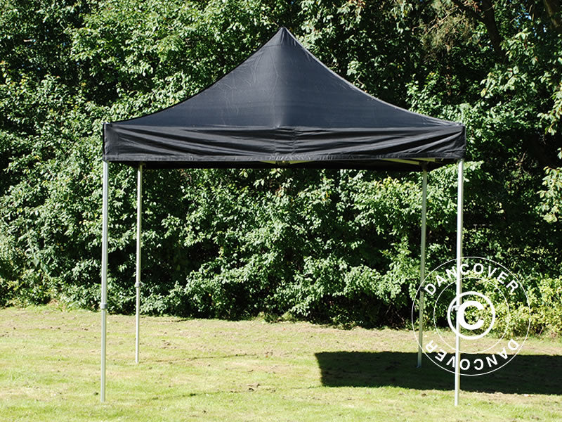 Pop up gazebo FleXtents PRO Steel 3x3 m Black