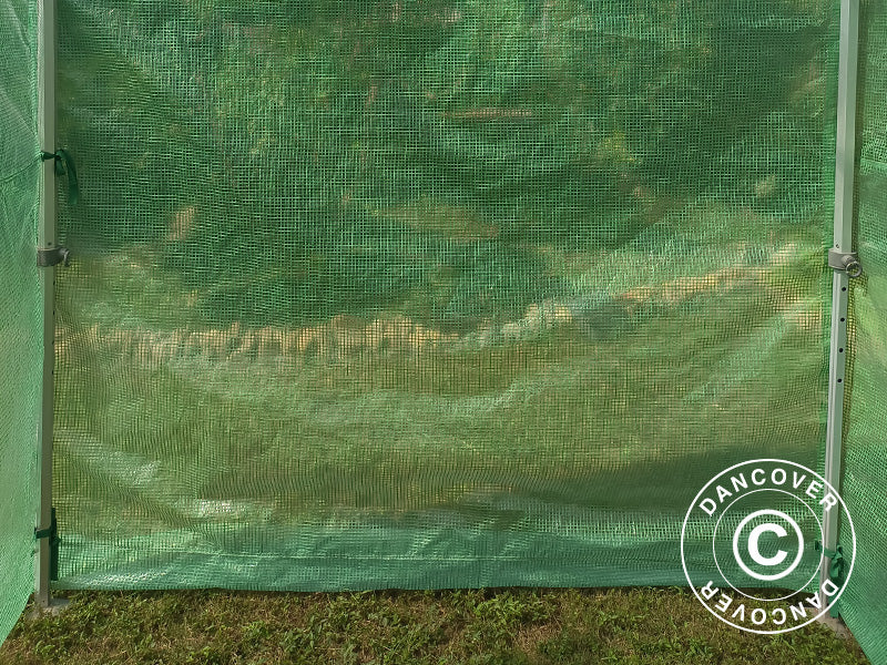 FleX Greenhouse 2x2 m, PE, Transparent/Green