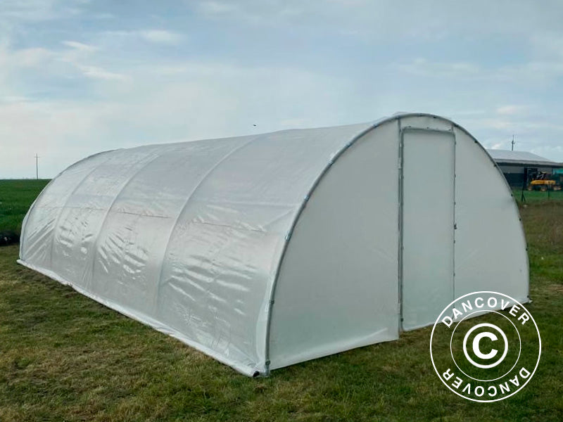 Cover for Polytunnel Greenhouse 4x8 m, 150 Mic, Translucent ONLY 2 PCS. LEFT