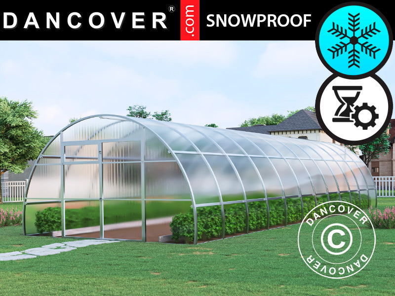 Greenhouse Strong NOVA 4x12m Silver