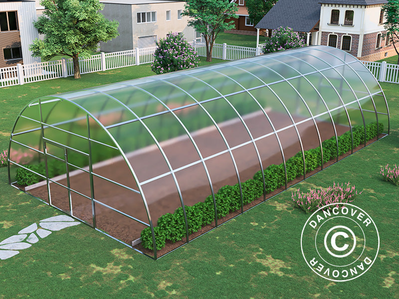 Greenhouse polycarbonate, Strong NOVA 72 m², 6x12 m, Silver