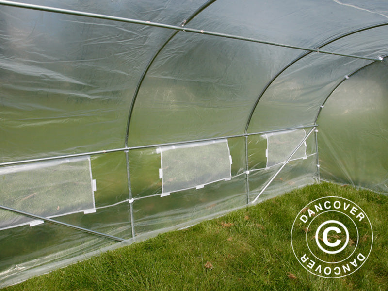 Polytunnel Greenhouse 3x3x2 m, 9 m², Transparent