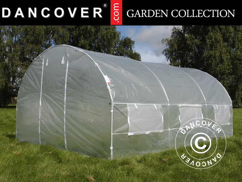 Polytunnel Greenhouse 3x3x2 m, 9 m², Transparent